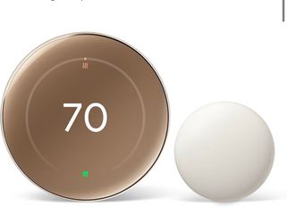 Google Nest Learning Thermostat (4th Gen) + Nest Temperature Sensor