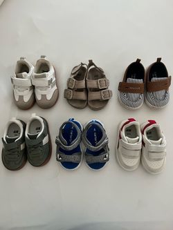 Baby boy shoes bundle size 4C