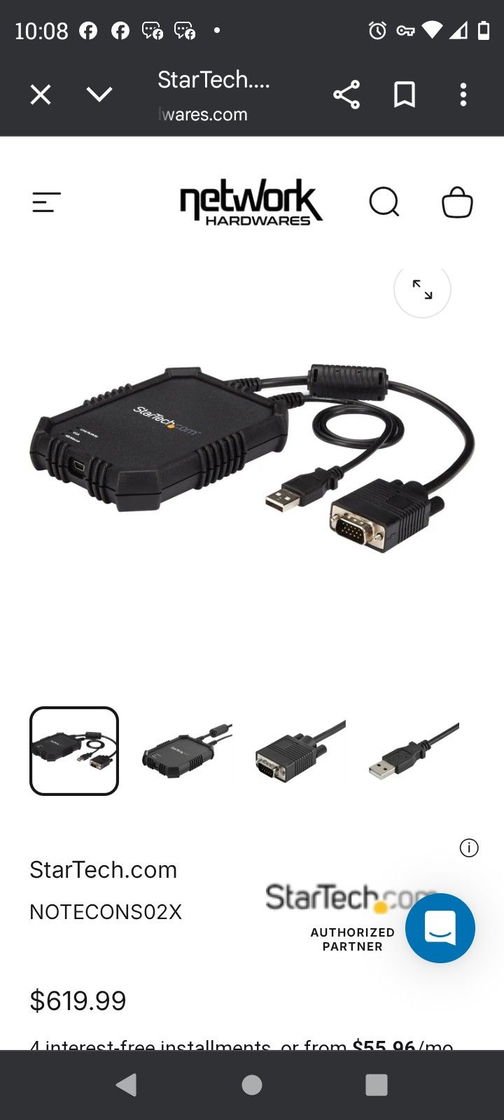 Rugged Crash Cart Adapter 