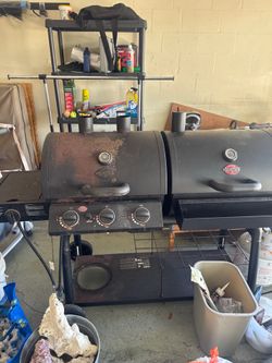 Char-Griller Duo Gas/Charcoal Combo Grill – As-Is / Parts / Project