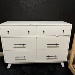 White Nursery Dresser
