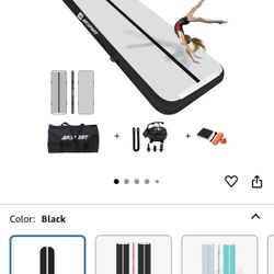 AKSPORT Inflatable Gymnatsics Mat 13 Ft 