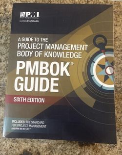 A guide to project management, body of knowledge, PMBOK GUIDE Sixth Edition