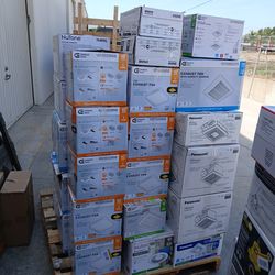 Commercial electric led exhaust fan