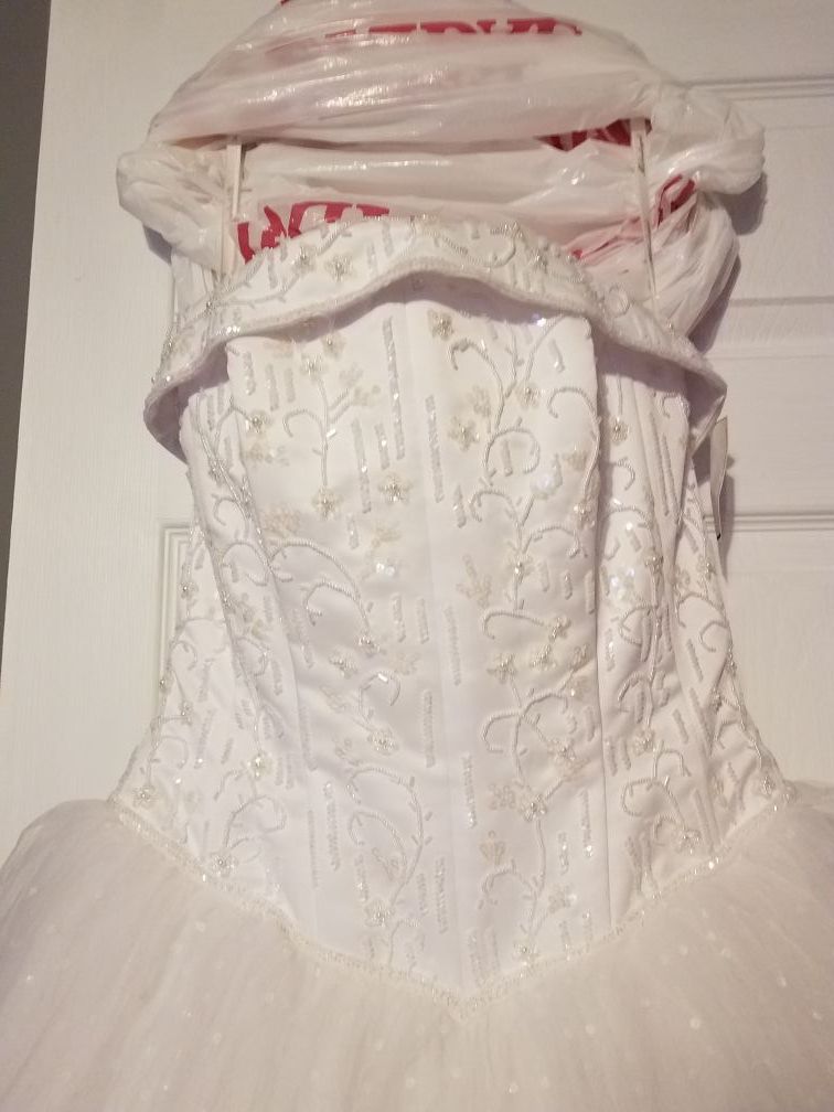 Michaelangelo wedding dress from Davids bridal