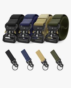 Tactical Belt Men 4 Pack
