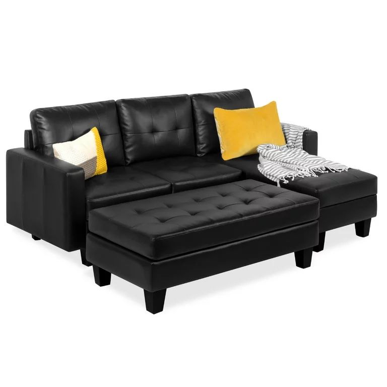 Leather Sectional Sofa Couch