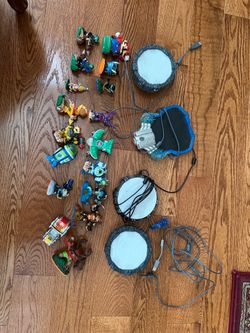 Skylanders Figures, Portals, Vehicle & Games Lot