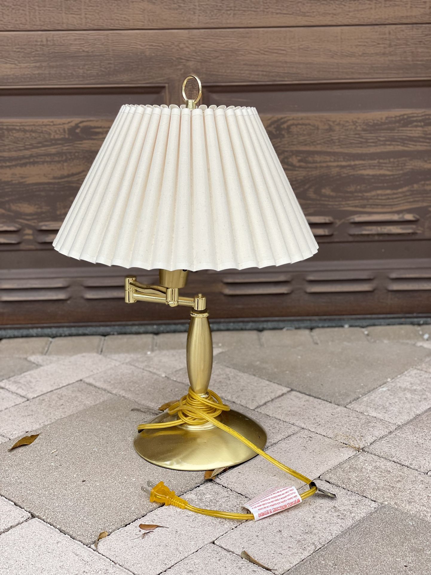 Vintage Brass Desk Lamp