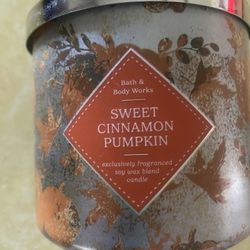 Sweet Cinnamon Pumpkin Candle