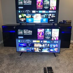 - 2 - 4K Ultra HD Toshiba Fire Smart TV’s ( 50” & 43”.) 