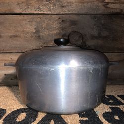 Vintage GHC MAGNALITE 4248 Cookware 5 Qt Stock Pot Dutch