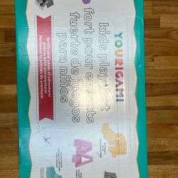 New&Sealed! Yourigami Kids play fort Nugget style coach