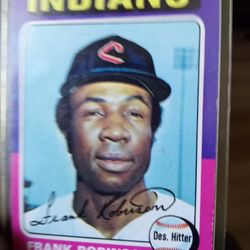 Frank Robinson Baseball Card