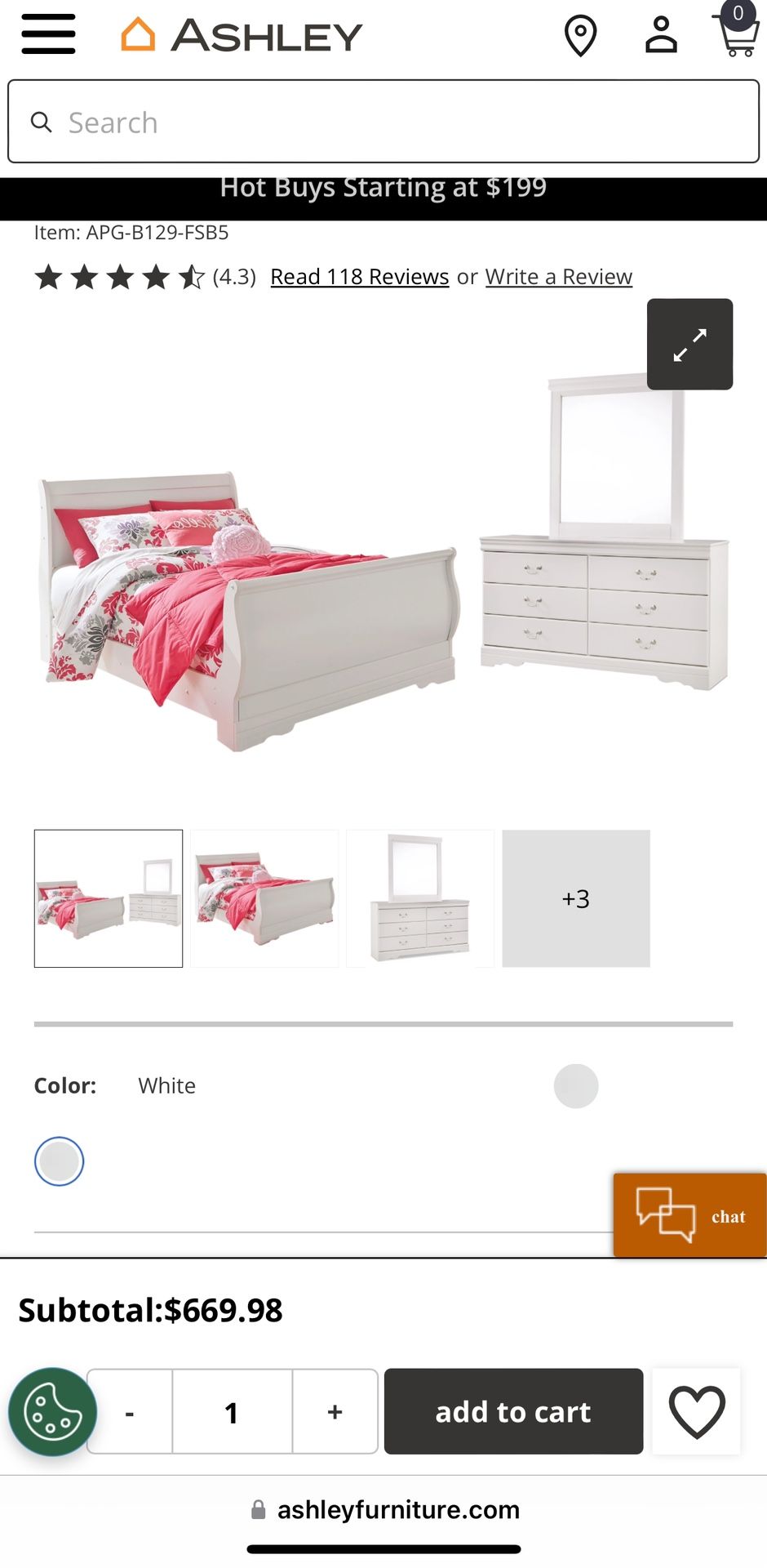 Ashley Furniture Bedroom Set 