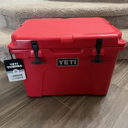 Yeti Tundra 35 Cooler-Red- Brand New