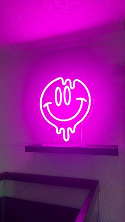 LED Light - Droopy Smiley Face