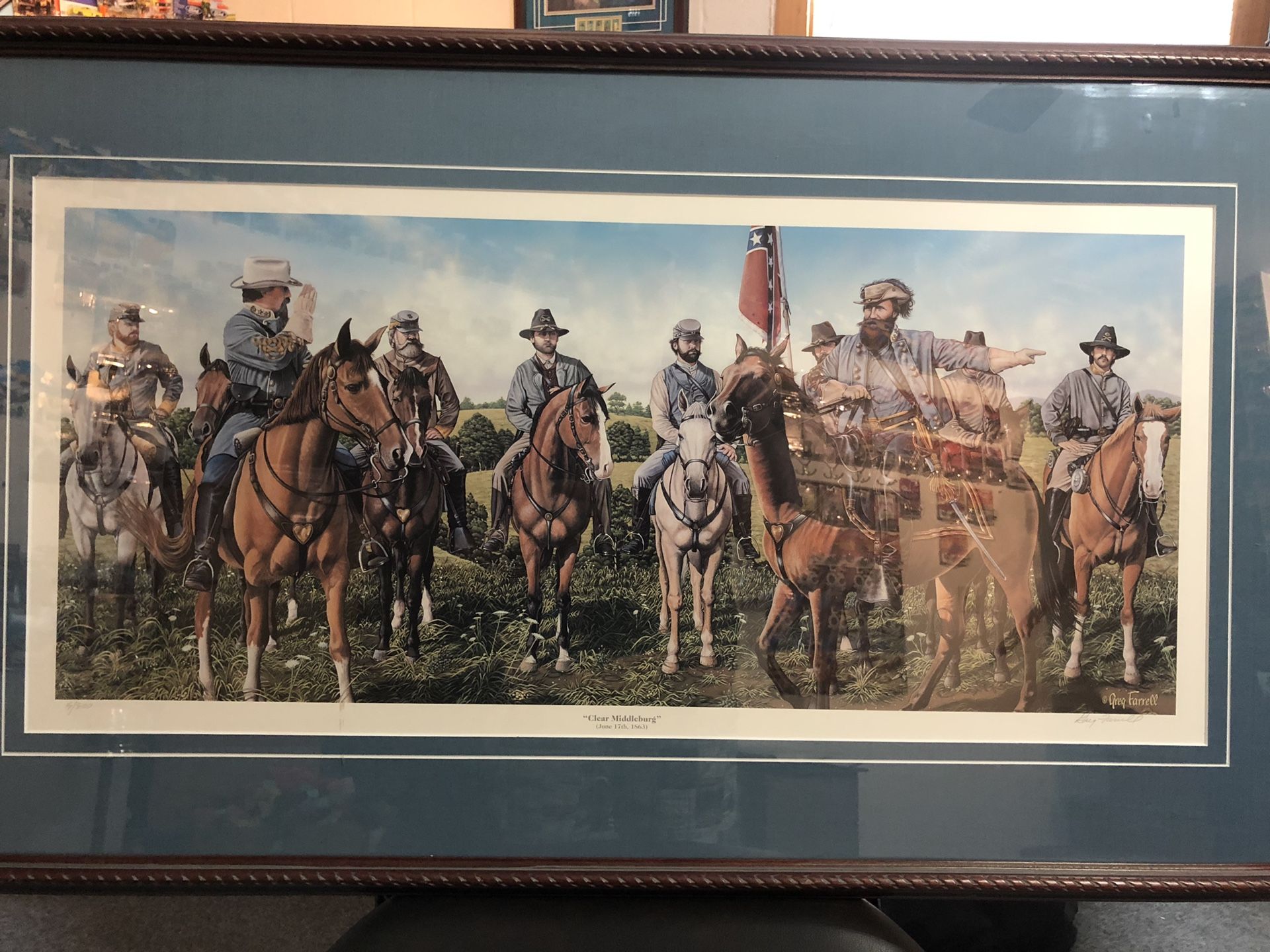 Clear Middleburg Work of Art by Greg Farrell