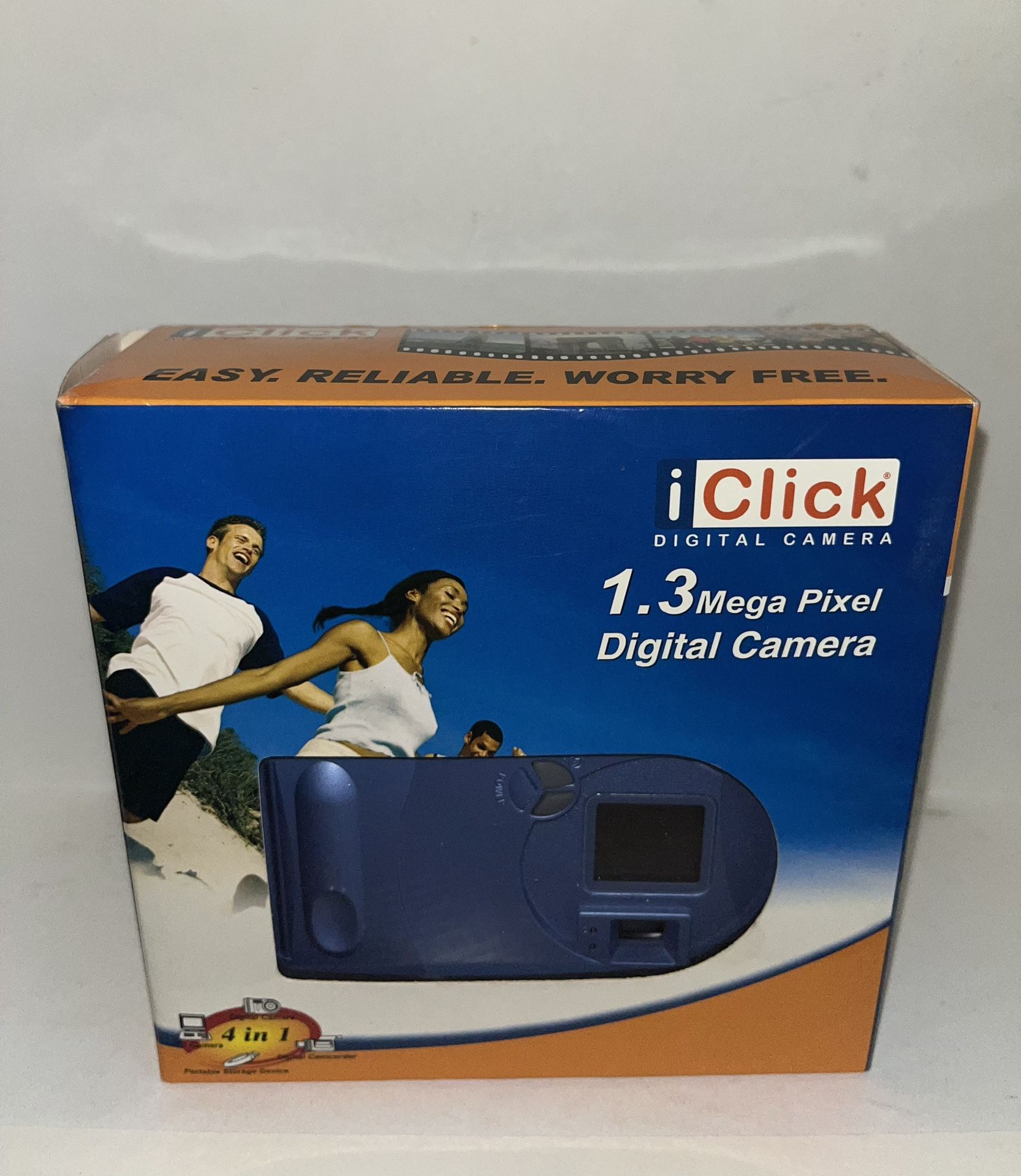 iClick 1.3M Digital Camera 4 -in- 1 Camcorder