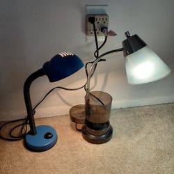 2 Desk Lamps $20 Each Do Not Ask Is It Still Available No Messages After 8pm
