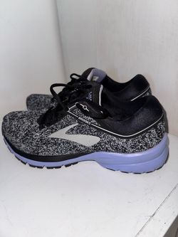 Brooks Running Sneakers Black and Lavender