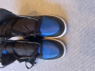 Air Jordan 1 High Royal Blue Black Sneakers