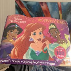 Disney Princess Activity Pad jumbo Brand New Sealed 