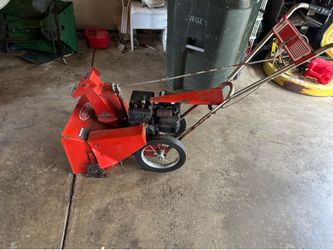 Tru test snow blower