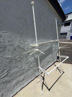 Japanese tension rod drying rack