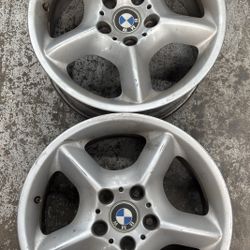 00-06 BMW X5 7.5x17 5 Spoke Wheels