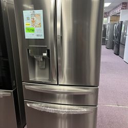 LG Open Box 36” 4 Door Refrigerator Free Delivery With 1 Year Warranty 