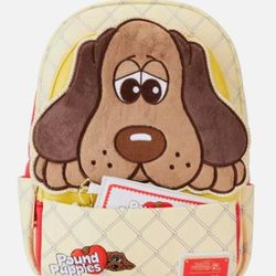 Loungefly Pound Puppies Backpack With Card Holder 
