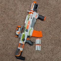 NERF Modulus ECS-10 automated motorized blaster toy 