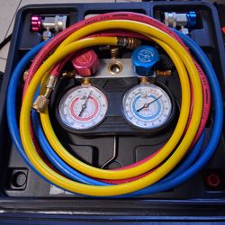 Ac manifold gauge set