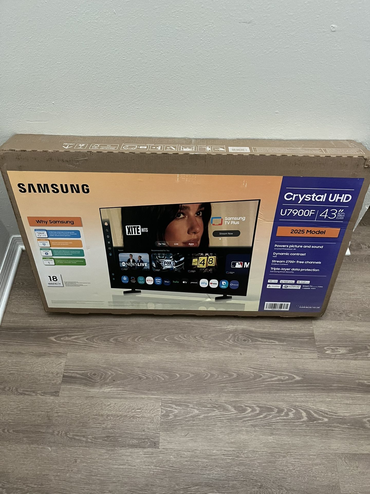 Samsung Smart 4K 43” 60hz