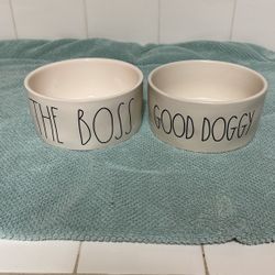 Rae Dunn Dog Bowls