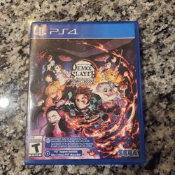 Demon Slayer Ps4