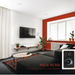 POLK AUDIO INWALL HIGH-PERFORMANCE SPEAKERS