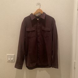 Vans limited release Button up (Size L)