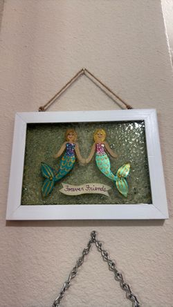 Friends Forever stained glass picture