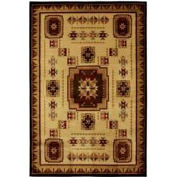 Pair of Mohawk Home Pueblo Geometric Area Rugs - 8x11 ft & 6x8 ft - $395 for both