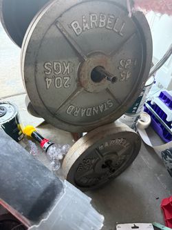 Olympic weights 45s 35s 25s 10s