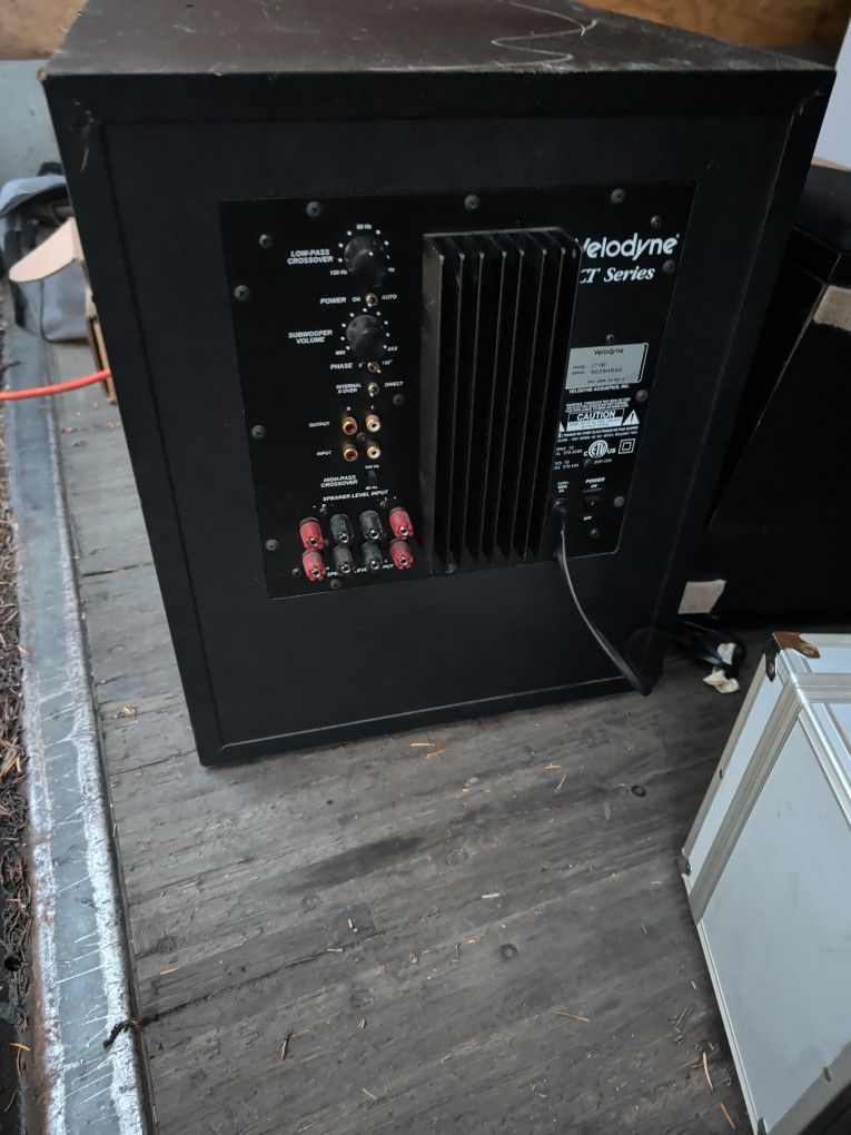 Subwoofer If You Know What You're Looking At You Know What You Get