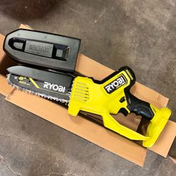RYOBI ONE+ HP 18V Brushless 8 in. Battery Compact Pruning Mini Chainsaw (Tool Only)