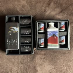 Two Sake Sets 
