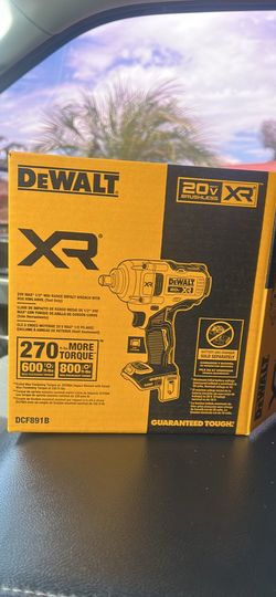 Impact 1/2 DEWALT xr. 600-800 lbs torque