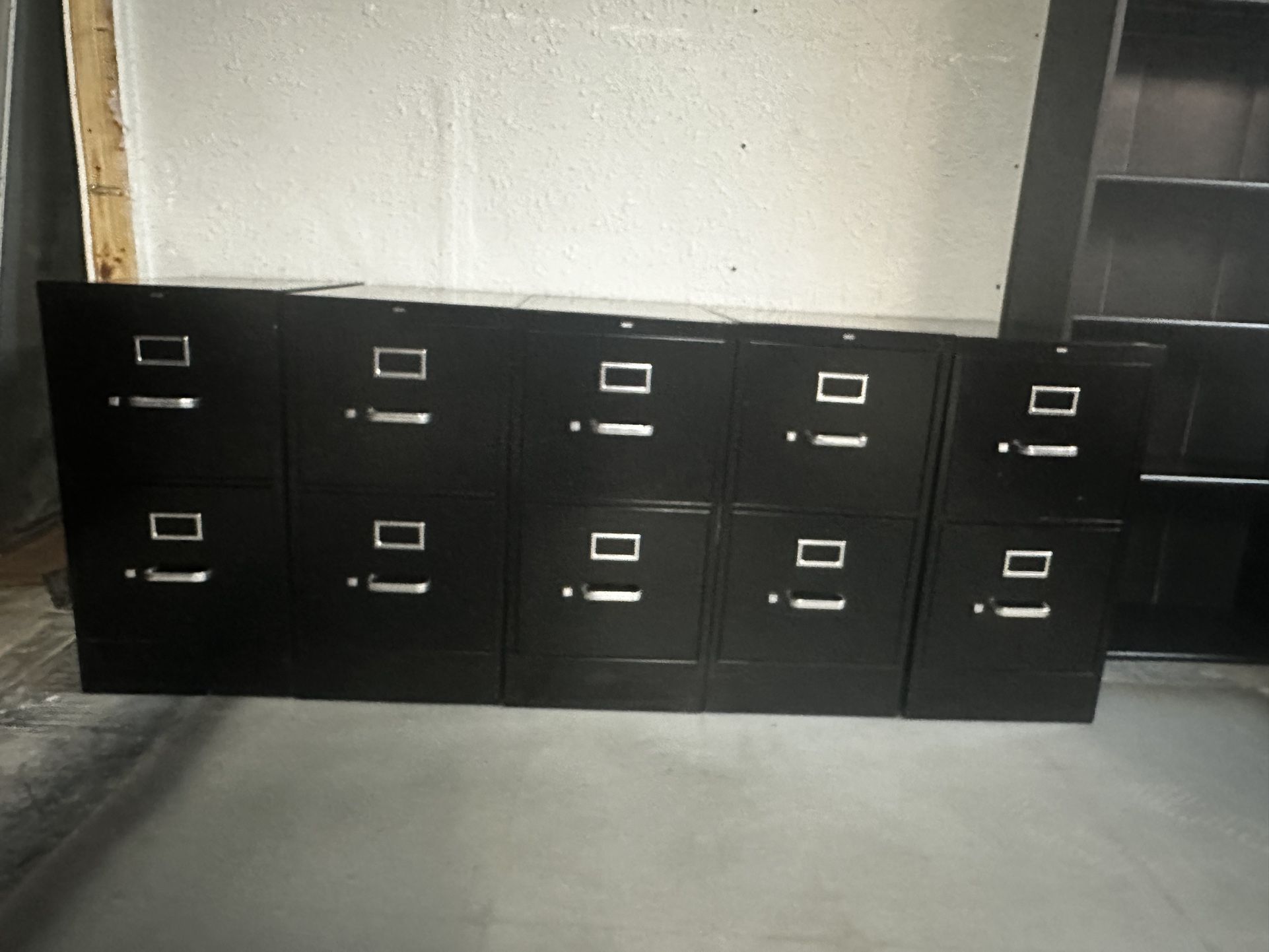 OFFICE/HOME FILE CABINET 2 DRAWERS METAL FILE