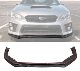 15-21 Subaru WRX STI CS Style Front Bumper Lip Carbon Fiber