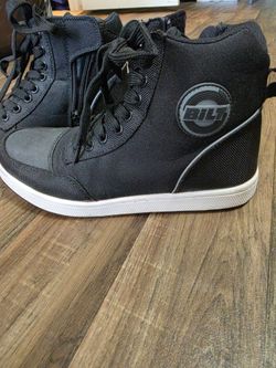 Women's motorcycle jacket and boots