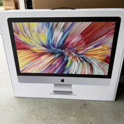 New Sealed Box Apple iMac A1419 27" 5K i5-7600 3.5GHz 32GB Ram 512GB IOS RP575